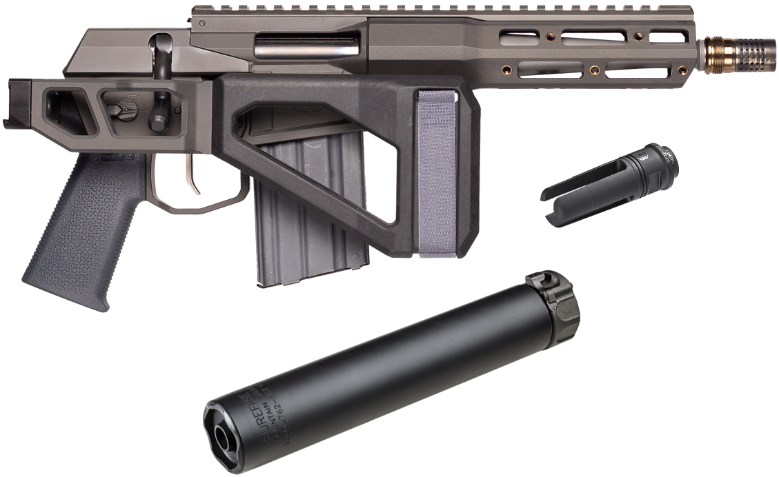 Surefire SOCOM762-RC2 300 BLK Subsonic Suppressor Test — PEW Science